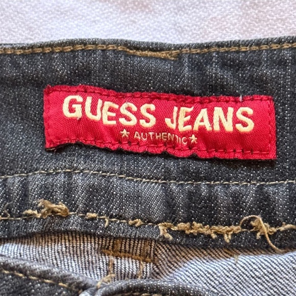 Guess Jeans Low Rise Black Wash Size 26 - Picture 7 of 8